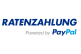 Zahlungsart Ratenzahlung Paypal